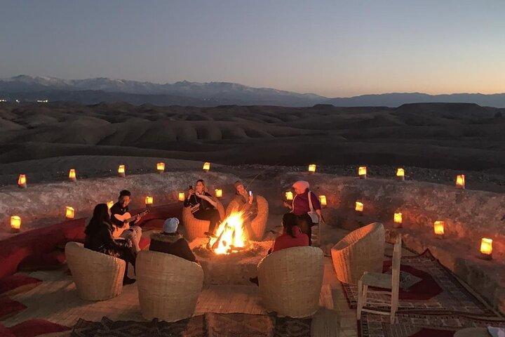 Agafay Desert-zonsondergangtrip met diner