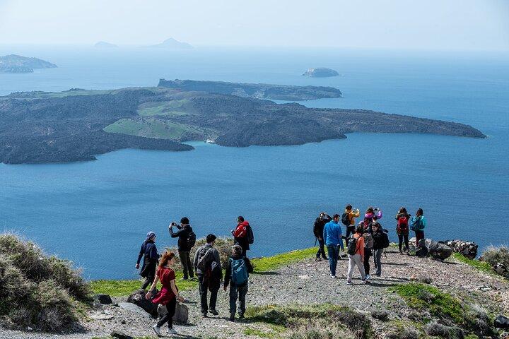 Santorini: Caldera Trail Caminhada e pôr do sol