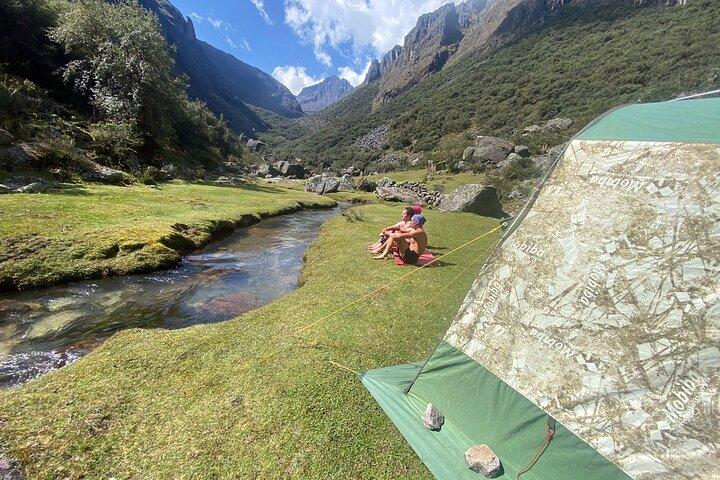 Sauna et randonnée privée dans les Andes
