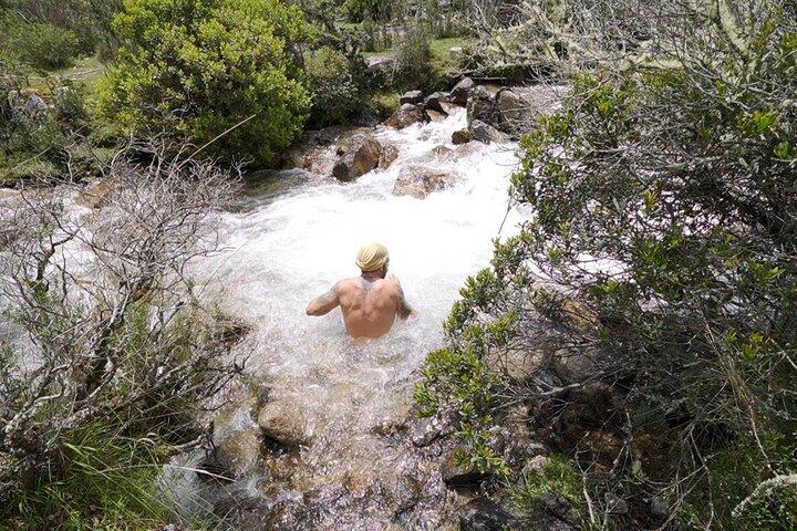 Sauna et randonnée privée dans les Andes