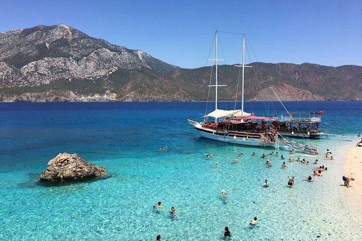 Excursion en bateau sur l'île de Suluada au départ de Kemer