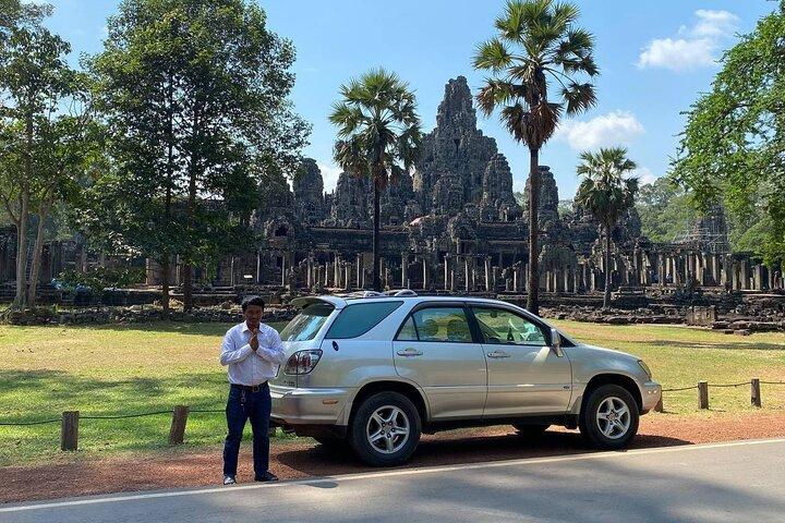 Marköverföring/SUV/ Phnom Penh till Siem Reap