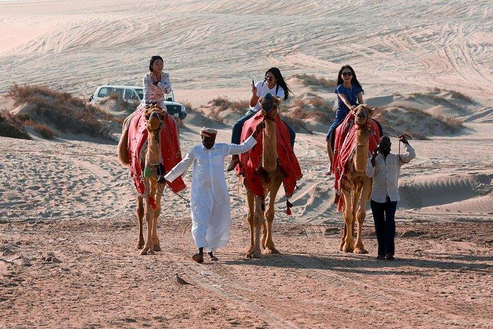 Khor Al Adaidへの終日プライベートカタール砂漠サファリツアー