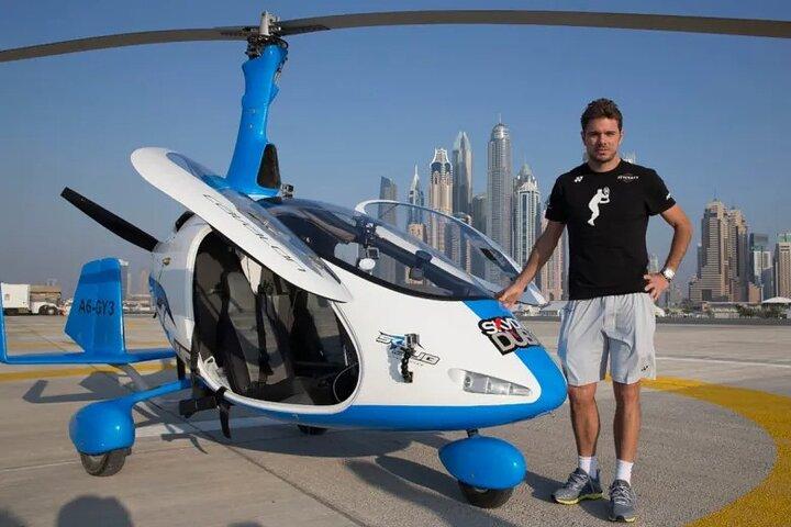Vol en gyrocoptère à Dubaï