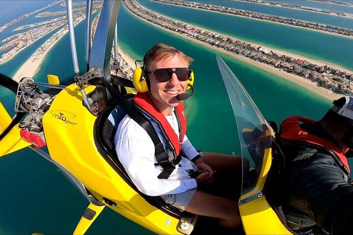 Vol en gyrocoptère à Dubaï