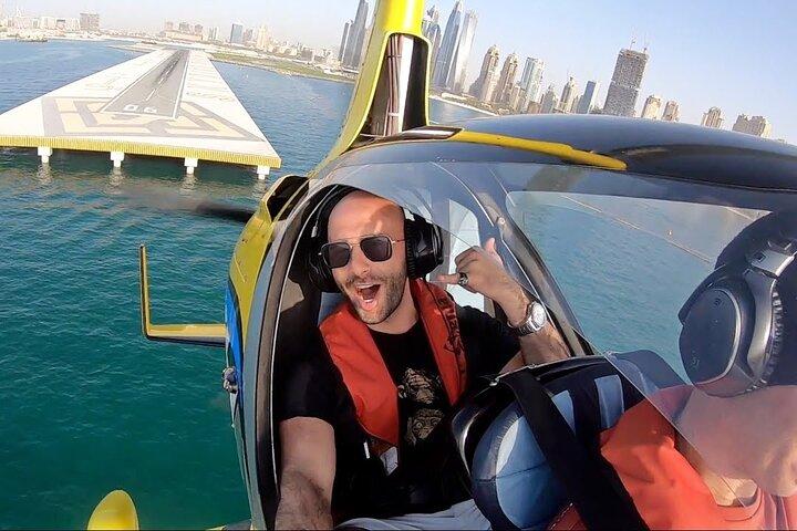 Vol en gyrocoptère à Dubaï