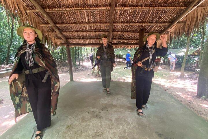 Ho Chi Minh: Tour pelo túnel de Cu Chi com interação com veteranos de guerra