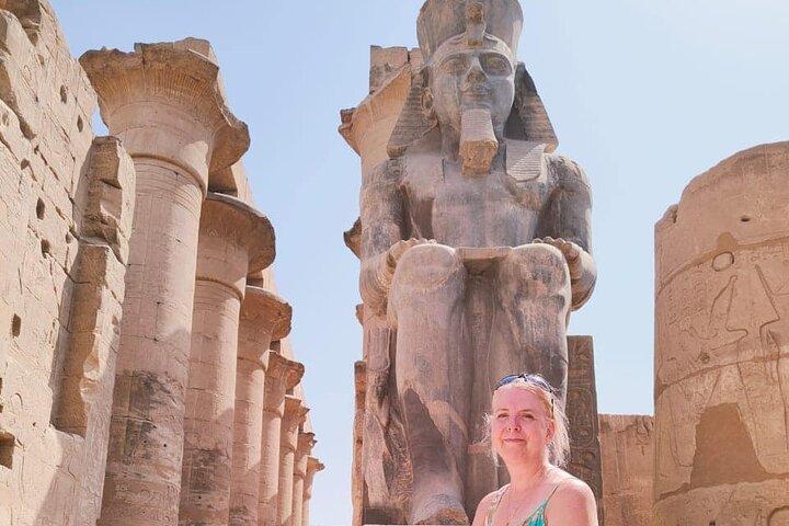 Visita guiada privada VIP al templo de Luxor y Karnak con almuerzo