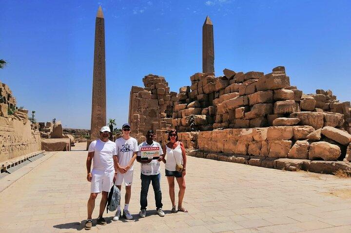 VIP Luxor Tagestour von Hurghada, El Gouna, Makadi, Soma Bay