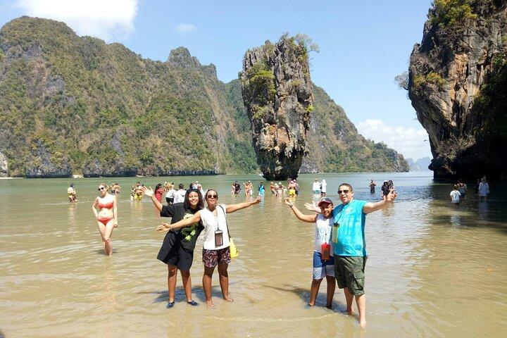 パンガー湾とジェームズボンド島、ビッグボートでのカヌー