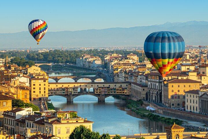 Ballonvaart boven Florence