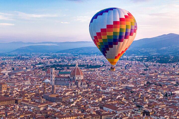 Ballonvaart boven Florence