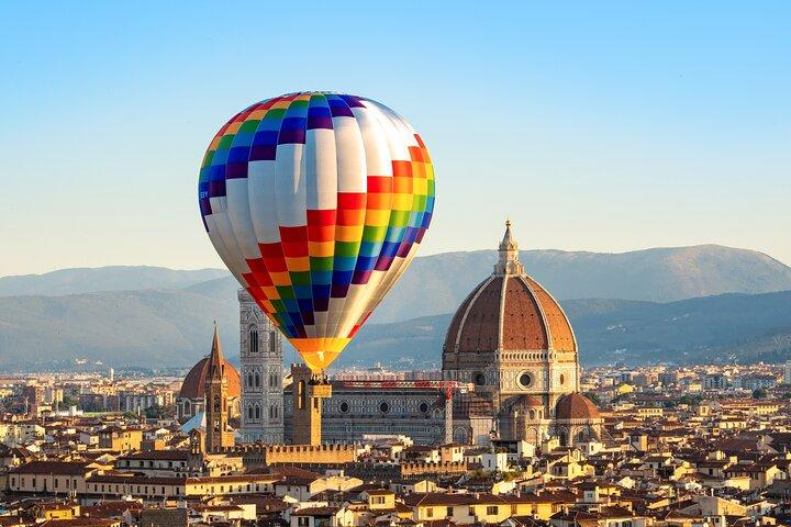 Vuelo en globo aerostático sobre Florencia