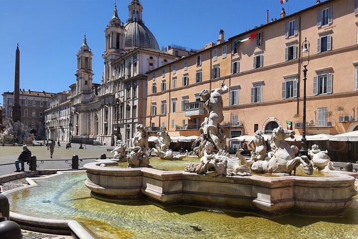 Búsqueda del tesoro del Panteón de Trevi y la Plaza de España para niños y familias en Roma