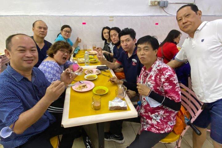 Penang: visite matinale des aliments à pied