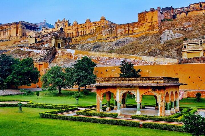 Desde Mumbai: Tour de lujo del Triángulo Dorado con vuelo y hoteles