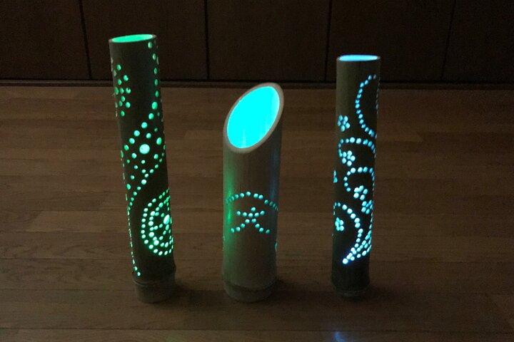 Bambus LED Lantern Making Experience i Kyoto Arashiyama