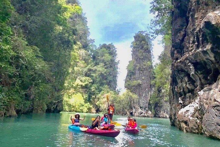 Meio dia de caiaque no Ao Thalane Krabi