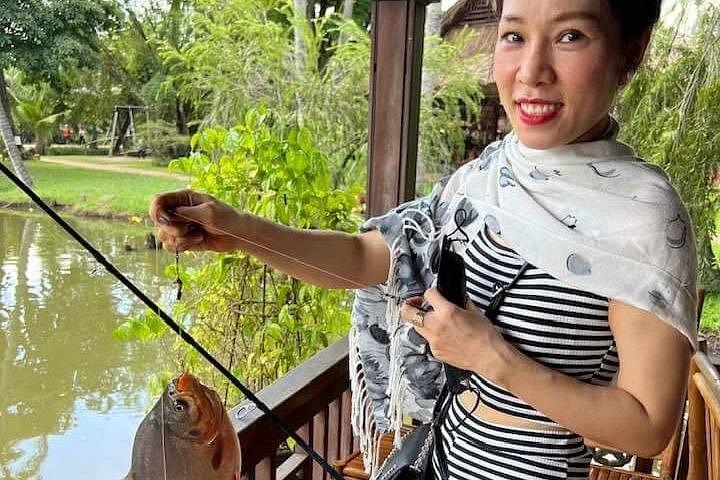プライベート全日ホーチミン市釣りアドベンチャー