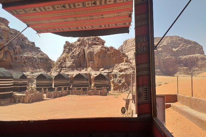 Wadi Rum Jeep Tour & Camp; Overnight