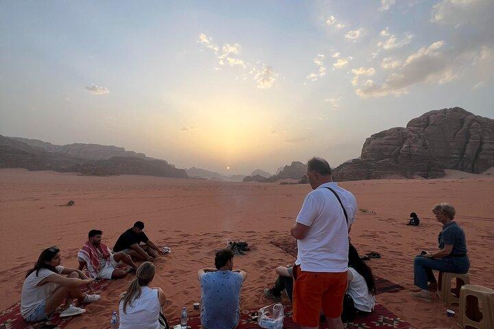 Wadi Rum Jeep Tour & Camp; Overnight