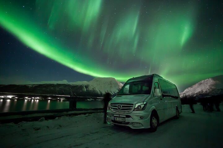 Northern Lights Chase in a small group