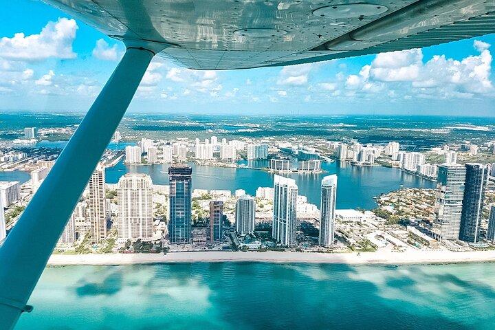 Miami Beach: Privat South Beach Airplane Tour med drinks