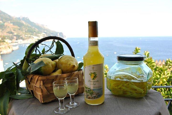 Transfer von Neapel nach Sorrento mit Zwischenstopp bei der Öl- und Limoncello-Verkostung