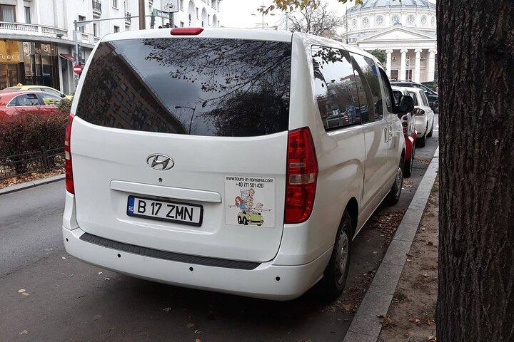 Privat bil eller skåpbil med chaufför i Bukarest - 4 eller 8 timmar