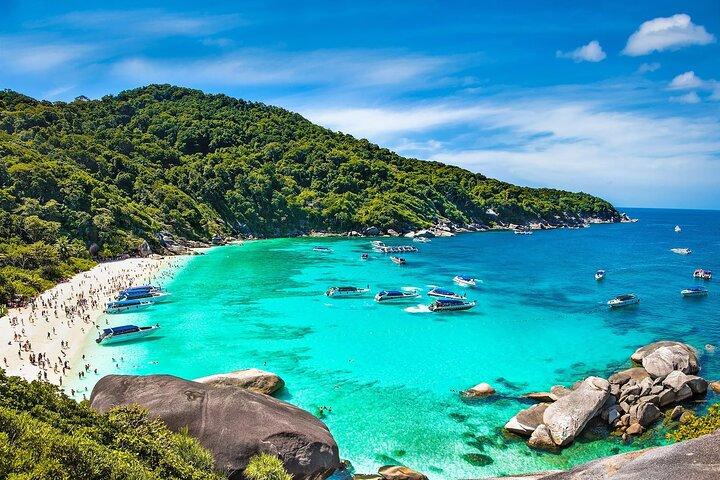 Tour di snorkeling di un'intera giornata sull'isola delle Similan in motoscafo da Khao Lak