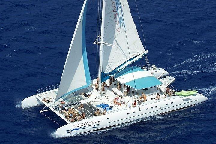 Saona island full day tours - catamarán party from santo domingo