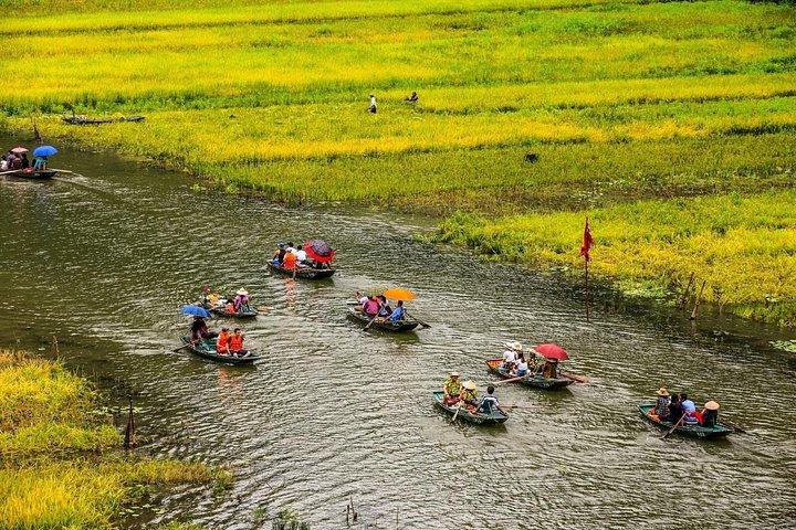 Hanoi - Bai Dinh Pagoda and Natural Trang An excursion sightseeing full day