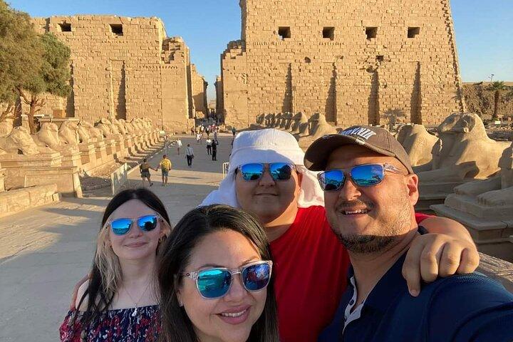 Luxor durante el día en autobús desde Hurghada