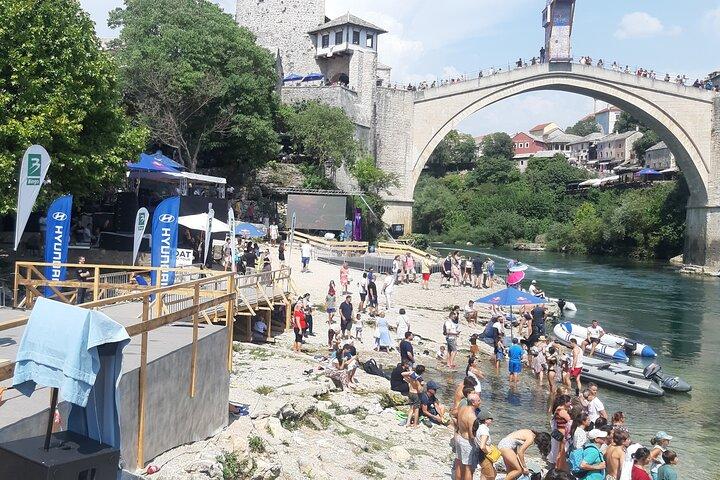 Heldagstur i Mostar och Kravica vattenfall liten grupp