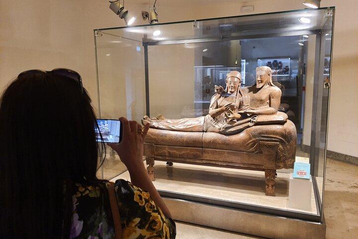 Privat guidet tur til etruskernes museum i Rom