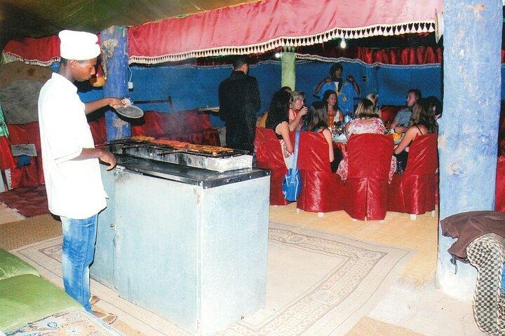 Camel ride + sunset + BBQ dinner in Agadir