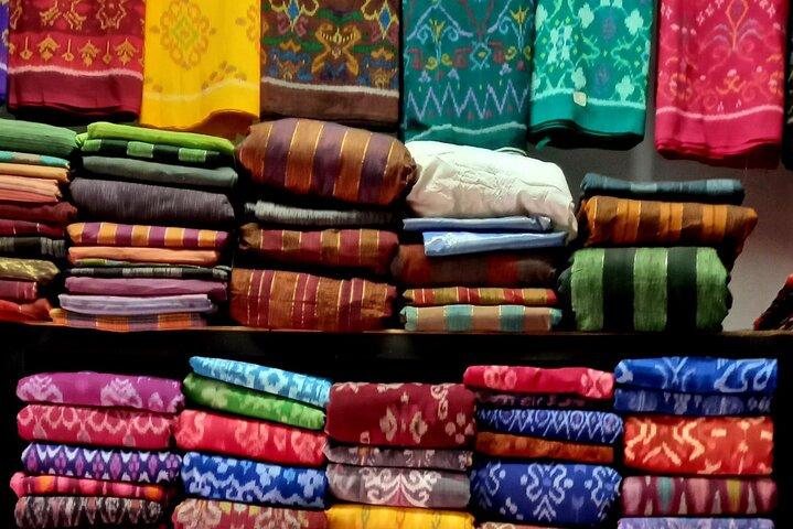 Tour textil local bien guiado de Denpasar