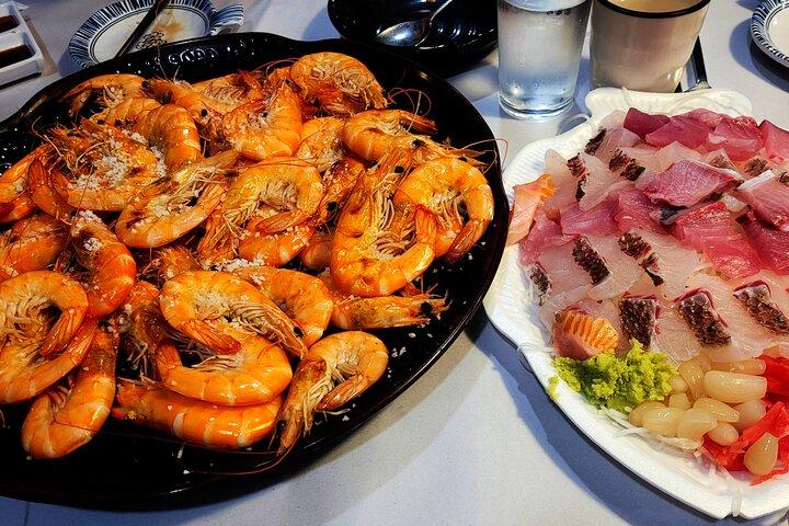 Cena al mercato del pesce di Noryangjin