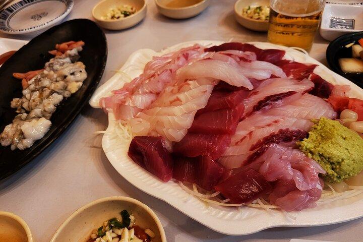Cena al mercato del pesce di Noryangjin
