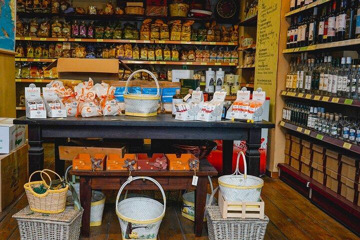 Taller de degustación griega y visita al mercado de alimentos en Atenas
