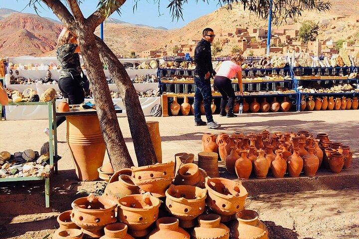 Marrakech Tre dalar Atlasbergen och Vattenfall Tour