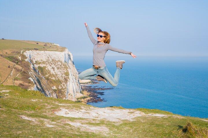 Londres para Leeds Castle, Canterbury, Dover Cliffs Tour de carro