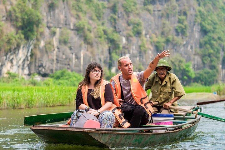 Tour privato di Ninh Binh: Grotta di Hoa Lu Tam Coc Mua 1 giorno da Hanoi