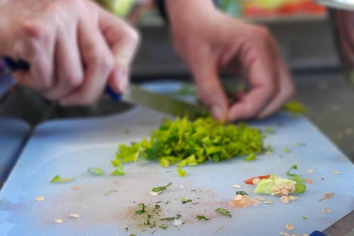 ピックアップ付きナクソス島のプライベートクッキングクラス