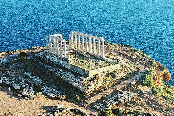 Tour panoramico privato di un'intera giornata ad Atene e Sounio