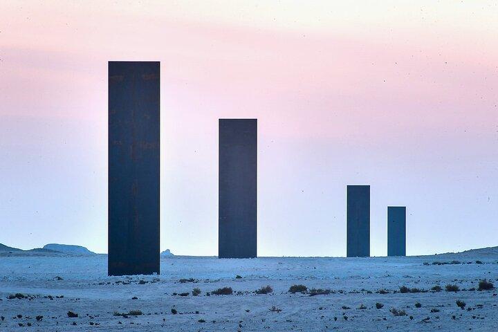 West Coast tour, Zekreet, Richard Serra skulptur, svamp klippeformation