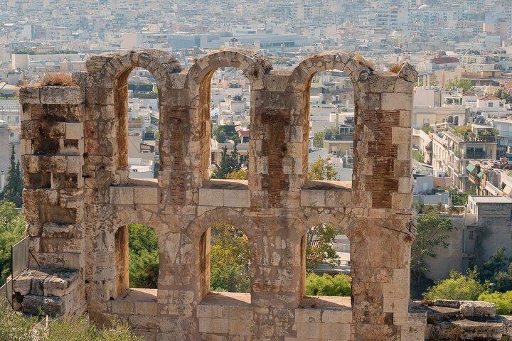 Excursion privée à la découverte d'Athènes avec déjeuner et options de guide expert