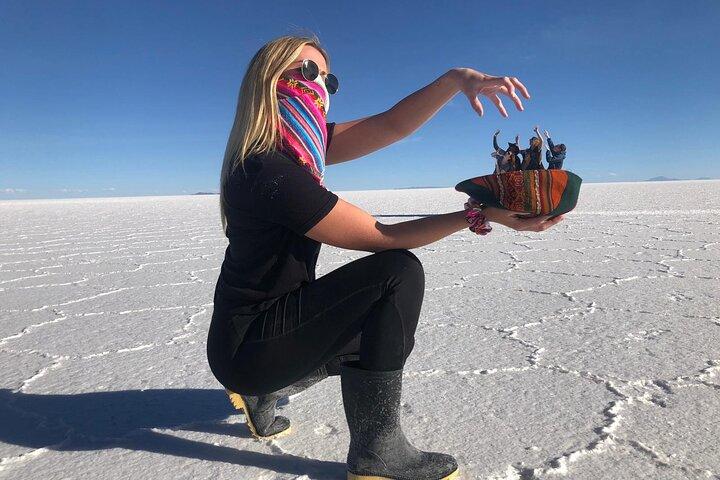 Heldags privat tur til Salar de Uyuni