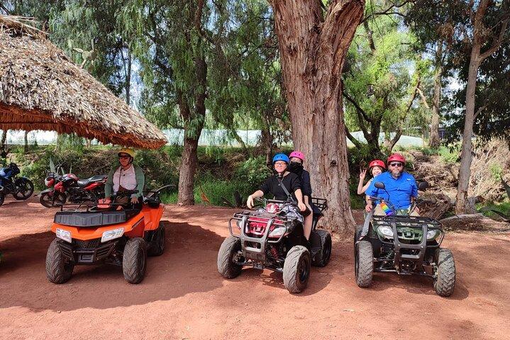 テオティワカンの考古学ゾーンでのプライベート ATV ツアー