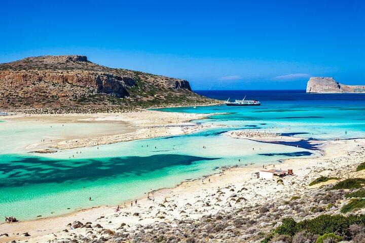 Balos Gemeinsame Katamaranfahrt (Kleingruppen bis 10 oder 22 Personen)